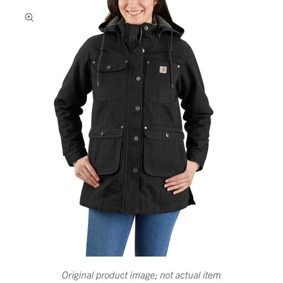 Carhartt Women's Super Dux Relaxed Fit Sherpa-Lined Active Jacket XS - Picture 1 of 14